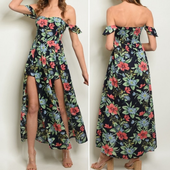 floral romper womens
